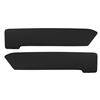 1987-89 Mustang TMI Tweed Door Panel Inserts -  Black