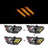 2015-2022 Mustang Spec-D Headlight Kit w/ Switchback Sequential LED Turn Signal