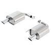 2015-2023 Mustang V6/EcoBoost Borla ATAK Axle Back Exhaust Kit w/ Polished Tips