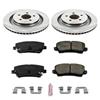 2015-2023 Mustang PowerStop OE Rotor & Pad Kit - 15" Front & 13" Rear