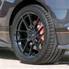 2015-23 Mustang SVE DHP1 Forged Wheel & Kenda Tire Kit - 19x10.5/11  - Black Mach 1