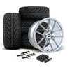 2015-23 Mustang SVE DHP1 Forged Wheel & Kenda Tire Kit - 19x10.5/11  - Silver Mach 1