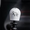 2015-26 Mustang Billetworkz Weighted Shift Knob - Coyote Engraved - Gloss White