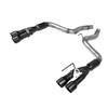 2018-23 Mustang Flowmaster Outlaw Axle Back Exhaust w/ Active Exhaust  - Black Tips 5.0
