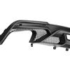 2018-23 Mustang GT500 Style Rear Valance With Tips