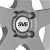 SVE Fox Body Saleen SC Style Wheel Kit - Gun Metal - 18x8.5 | 79-93 Mustang