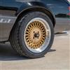 1979-1993 Mustang SVE Fox Body 4 Lug Mesh Wheel - Classic Gold - 17x9
