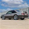 1979-1993 Mustang SVE Saleen SC Style Wheel Kit - Chrome w/ Rivets - 17x8/9