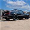 1979-1993 Mustang SVE Saleen SC Style Wheel Kit - Gloss Black w/ Rivets - 17x8/9