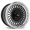 1979-93 Mustang SVE 4 Lug Mesh Wheel & Sumitomo Tire Kit - 17x8/9  - Gloss Black