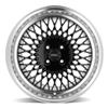 1979-93 Mustang SVE 4 Lug Mesh Wheel & Sumitomo Tire Kit - 17x8/9  - Gloss Black