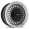 1979-93 Mustang SVE 4 Lug Mesh Wheel & Sumitomo Tire Kit - 17x8  - Gloss Black