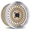 1979-93 Mustang SVE 4 Lug Mesh Wheel & Sumitomo Tire Kit - 17x8/9  - Classic Gold