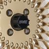 1979-1993 SVE Mustang Fox Body 4 Lug Mesh Wheel & Tire Kit - Classic Gold - 17x8 - HTR Z5 Tires