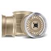 1979-93 Mustang SVE 4 Lug Mesh Wheel Kit - 17x8/9  - Classic Gold