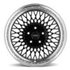 1979-93 Mustang SVE Mesh Wheel Kit - 17x8 - 5 Lug  - Gloss Black