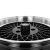1979-93 Mustang SVE 5 Lug Mesh Wheel & Nitto Tire Kit - 17x8/9  - Gloss Black