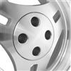 1979-1993 Mustang 4 Lug TRX R390 Style Wheel & Firestone Tire Kit - 16x7 - Machined
