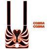 1979 Mustang Phoenix Graphix Cobra Hood & Door Decal Kit - Orange