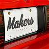 1983-93 Mustang Makers Garage Rear License Plate Pocket Trim - Textured