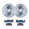 1987-93 Mustang Front Brake Rotor & Pad Kit - 10" 2.3