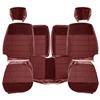 1990-92 Mustang Acme Standard Seat Upholstery - Cloth  - Scarlet Red Hatchback