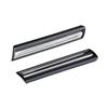 1992-96 Bronco Front Fender Body Moldings  - Black/Chrome