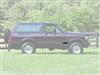 1992-96 Bronco Front Fender Body Moldings  - Black/Chrome