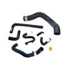 1994-95 Mustang SVE Aluminum Radiator & Rubber Hose Kit  - Black 5.0