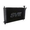 1994-95 Mustang SVE Aluminum Radiator & Rubber Hose Kit  - Black 5.0