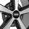 Mustang SVE Mach 1 Style Wheel & M/T Tire Kit - 17x9 | 94-04