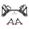 1994-04 Mustang BMR Premium Tubular K-Member Kit - Coilovers - Modular  - Black