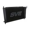 1996 Mustang SVE Aluminum Radiator & Rubber Hose Kit  - Black 4.6 2V