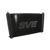 1997-00 Mustang SVE Aluminum Radiator & Rubber Hose Kit  - Black 4.6 2V