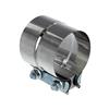 Stepped Exhaust Band Clamps - 2.5"  - Stainless