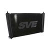 2001-04 Mustang SVE Aluminum Radiator & Rubber Hose Kit  - Black 4.6 2V