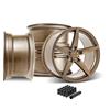 2005-2014 Mustang Velgen Classic5 V2 Wheel Kit - 20X10/11 - Gloss Bronze