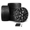 2005-14 Mustang SVE Drift Wheel & Nitto Tire Kit - 18x10  - Gloss Black