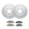 2005-14 Mustang Front Brake Rotor & Pad Kit - 12.4" GT/V6