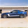 2005-14 Mustang Downforce Wheel & Nitto Tire Kit  - 20x8.5/10 - Gloss Graphite