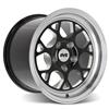 2005-14 Mustang SVE Drag Comp Wheel & Tire Kit - 17x4.5 & 15x10  - Gloss Black - M/T Tires