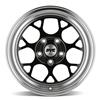 2005-14 Mustang SVE Drag Comp Wheel & Tire Kit - 17x4.5 & 15x10  - Gloss Black - M/T Tires