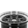 2005-14 Mustang SVE Drag Comp Wheel & Tire Kit - 17x4.5 & 15x10  - Gloss Black - M/T Tires