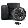 2005-2014 Mustang SVE S350 Wheel & Firestone Tire Kit - 19x10 - Gloss Black