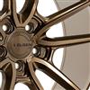 2005-14 Mustang Velgen VF5 Wheel & Nitto Tire Kit - 20x10/11 - Gloss Bronze