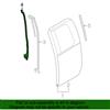 2010-14 F-150 Raptor Center Lower Weatherstrip - LH Super Cab