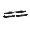 2010-14 Mustang Front & Rear LED Side Marker Light Kit - Smoked