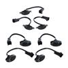 2010-14 F-150 Raptor LED Running Light & Grille Repair Bracket Kit  - Smoked
