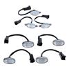 2010-14 F-150 Raptor LED Running Light & Grille Repair Bracket Kit  - Clear