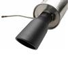 2011-14 Mustang Roush Axle Back Exhaust Kit  - Black Tips GT/GT500